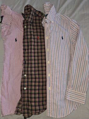 Size 10/12 Polo Ralph Lauren Cotton Button-Down Shirt